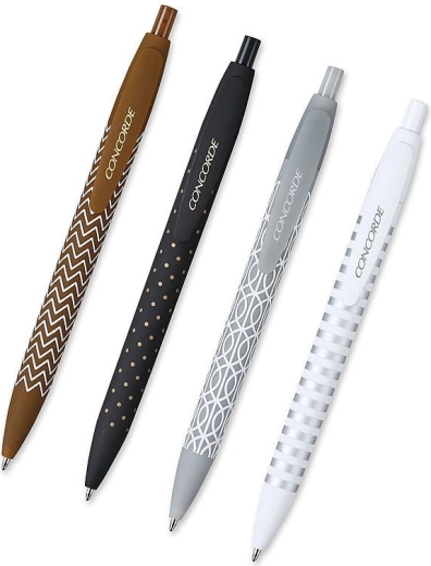 Kuglepen CONCORDE Milano, mix af farver, 0,7 mm
