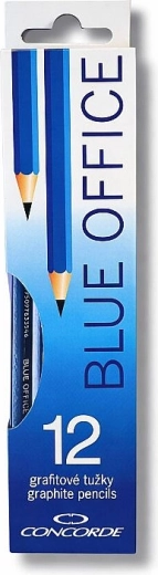 Grafitblyanter CONCORDE Blue Office HB, 12 stk.