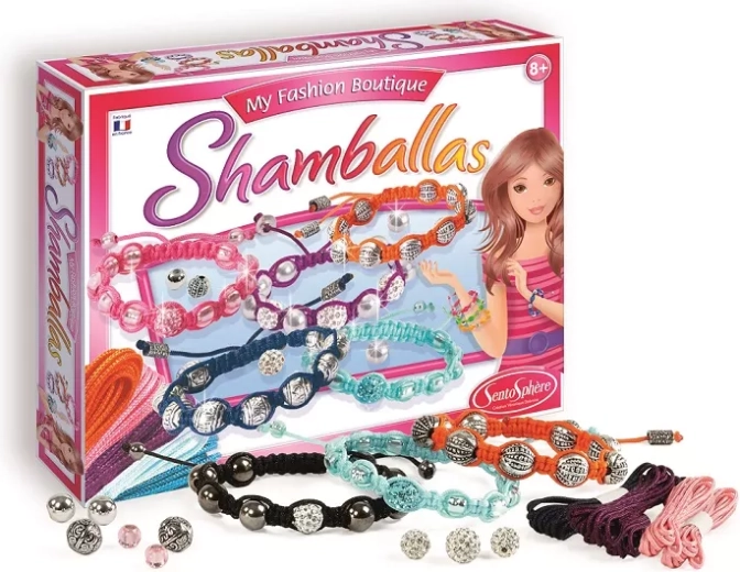 SentoSphere kreativt sæt til fremstilling af Shamballa-armbånd