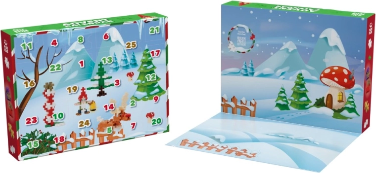 Plus-Plus adventskalender (600 stk.)