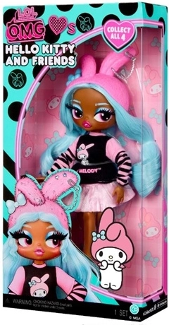 Moderigtig dukke L.O.L. Surprise O.M.G. Hello Kitty og My Melody - 1 stk.