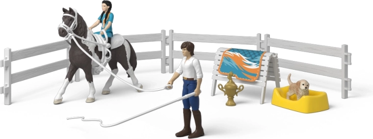 Schleich Horse Club Kims voltigeringssæt