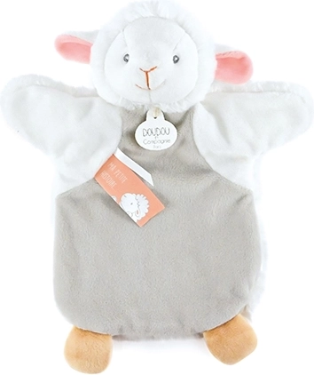 Plys hånddukke lam 25 cm