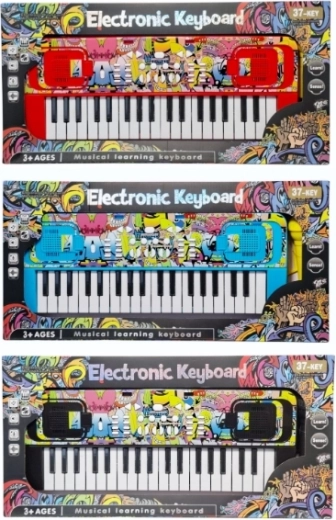 Elektronisk børnekeyboard med 37 tangenter - 1 stk.