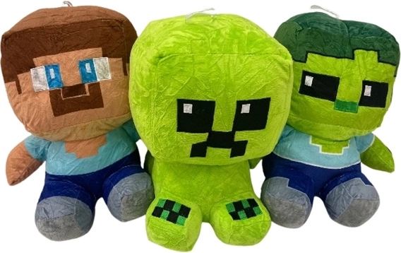 Minecraft-bamse 30 cm - 1 stk.