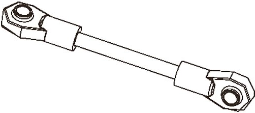 Servostang BL8 - 1 stk.