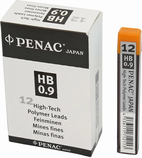 Reserveblyanter PENAC HB 0,9 mm