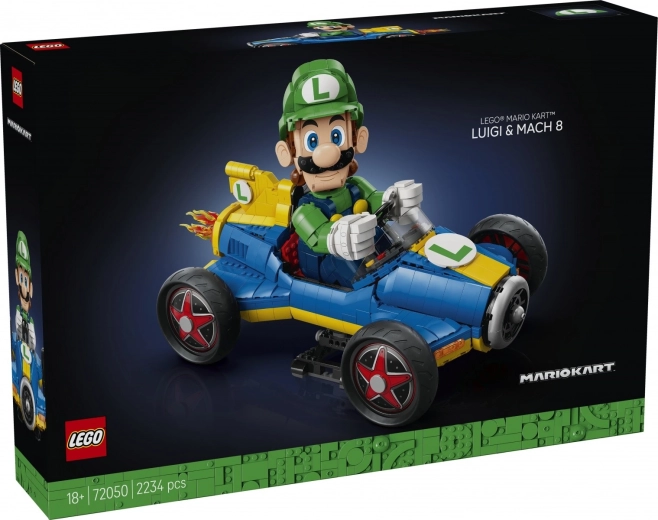 LEGO Super Mario Mario Kart – Luigi og Mach 8