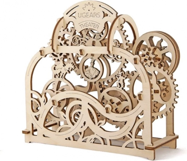 Ugears 3D mekanisk puslespil Teater (70 dele)