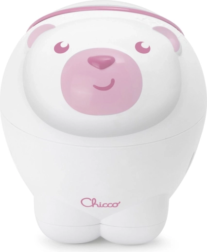 Chicco projektor nordlys – lyserød bamse 2-i-1