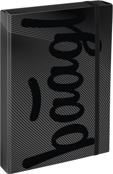 Mapper til skolehæfter A4 Jumbo Darkness Baagl