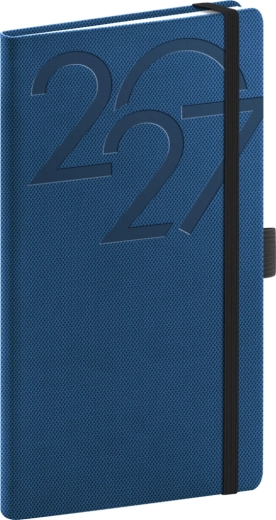 Notique lommepartner Ajax 2027 blå 9 x 15,5 cm