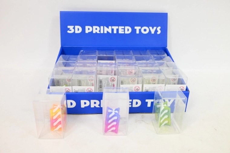 Spiralfjeder (slinky) i display, 24 stk.