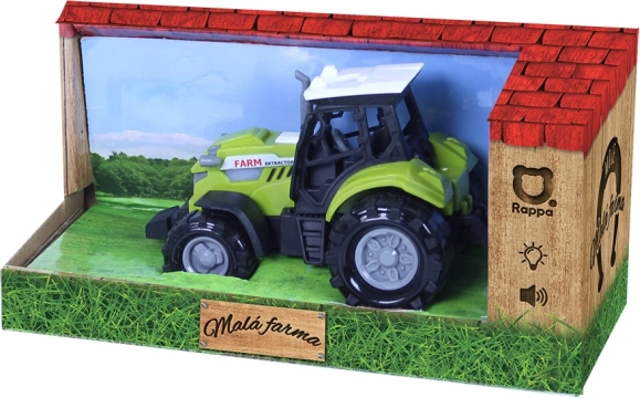 Traktor med lys og lyd 10 cm – Min lille gård