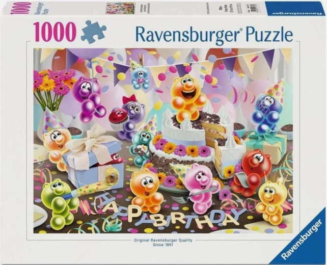 Ravensburger puslespil Gelini: Fødselsdagsfest 1000 brikker