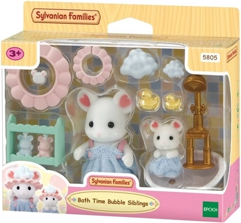 Sylvanian Families bad med bobler til mus