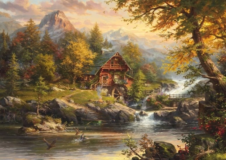 Schmidt puslespil Sommerhus 1000 brikker