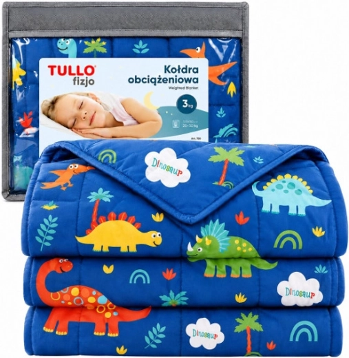 Sensorisk tyngdedyne Tullo 4 kg blå - 1 stk.