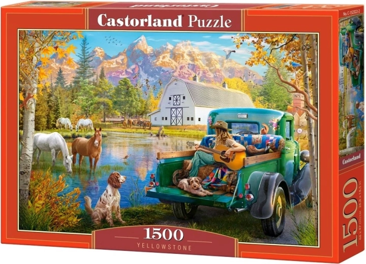 Castorland Puzzle Yellowstone 1500 brikker