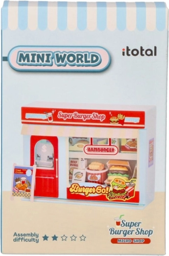 i-Total mini fastfoodbutik burger DIY