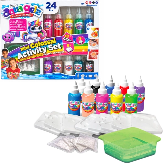 Kreativsæt Aqua Gelz Mini Colossal til fremstilling af geléfigurer