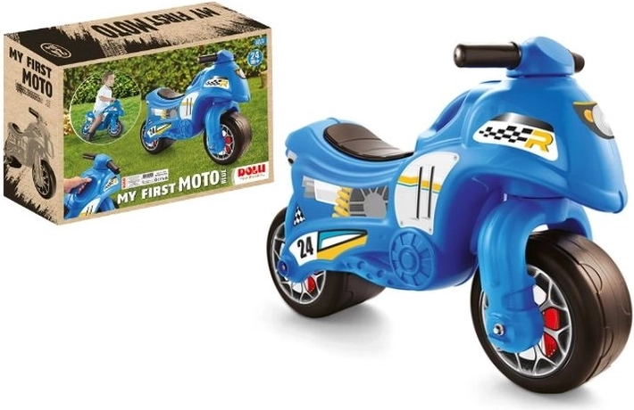 DOLU min første motorcykel blå