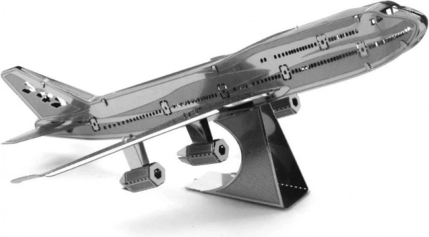 METAL EARTH 3D-puslespil Passagerfly Boeing 747