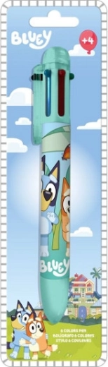 Kuglepen 6 farver BLUEY