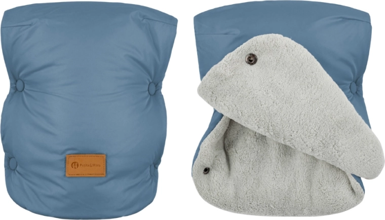 Håndmuffer til barnevogn PETITE&MARS Jasie Ocean Blue