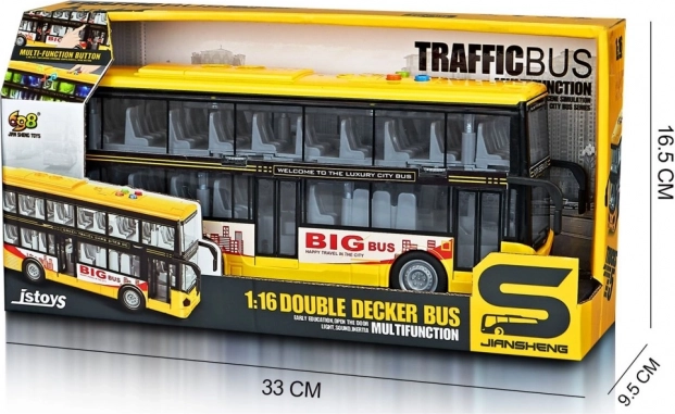 Bus med lys- og lydeffekter til børn