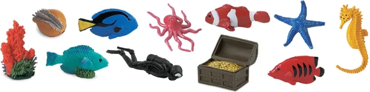 Safari Ltd. sæt med miniaturefigurer – koralrev