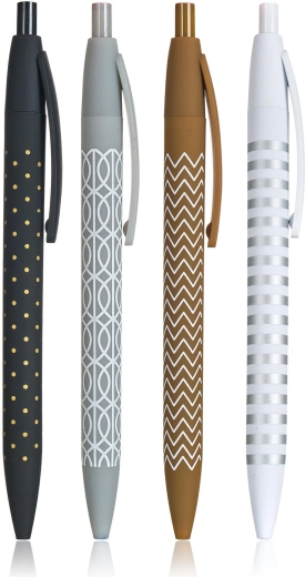 Kuglepen Trendy mix (4 stk.)