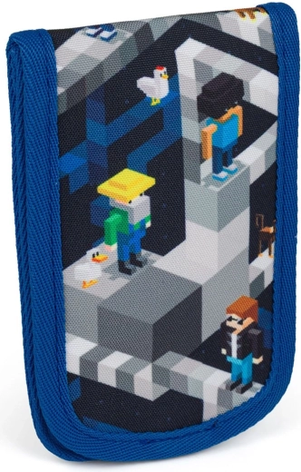 Topgal halslomme pixelart