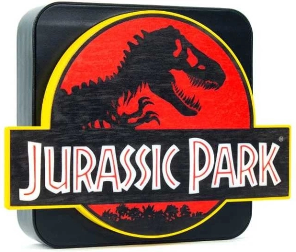 3D LED-lampe Jurassic Park - 1 stk.
