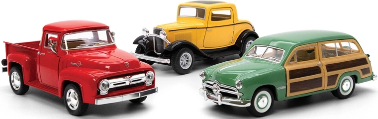 Metalmodel af bilen Ford Classic