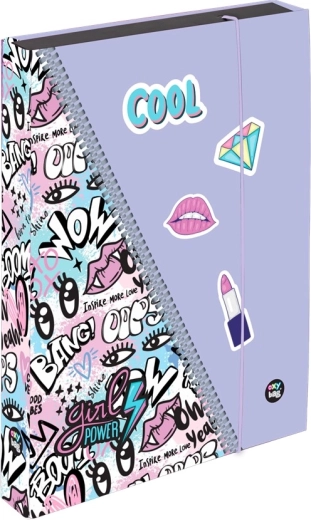 Boks til hæfter A4 Jumbo Funny Girl