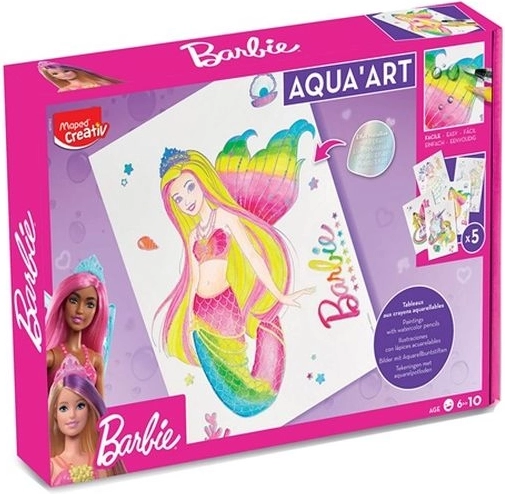 Creativ AquaArt akvarelbilleder Barbie