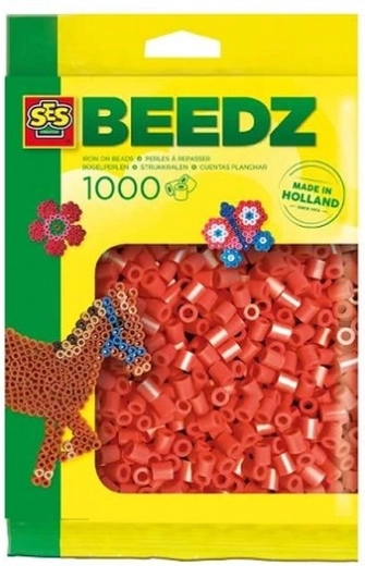 SES Creative strygeperler røde 1000 stk.