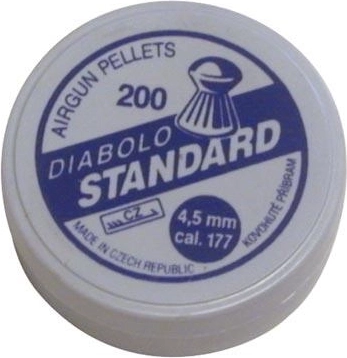 Bly til fiskeri diabolo 4,5 mm – pakke 200 stk.