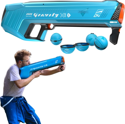 Spyra Gravity elektrisk vandblaster til genopfyldelige vandbomber