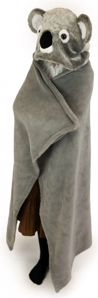 Varm børneplaid med hætte koala Cozy Noxxiez