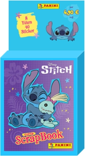 Disney Stitch super scrapbook-samling af klistermærker (eco blister)