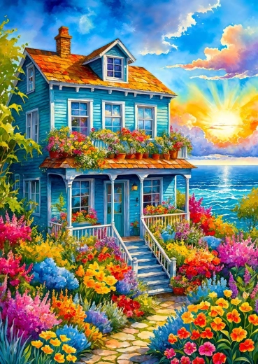 Enjoy puzzle Oceanhave 1000 brikker