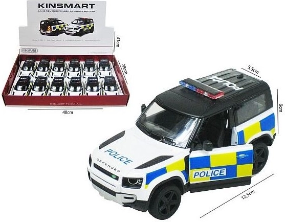 Land Rover Defender politibil
