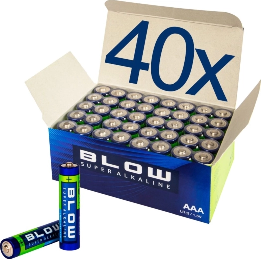 Alkaliske batterier Blow AAA (LR03) Super Alkaline - 1 stk