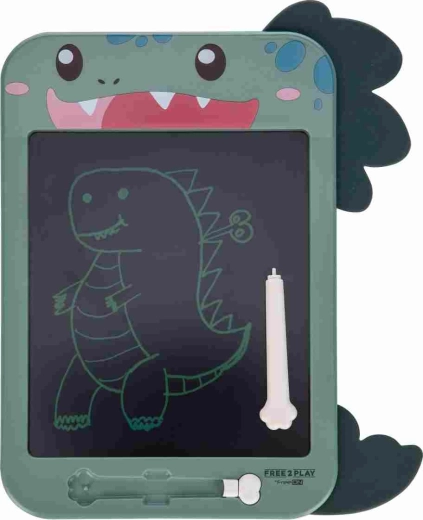 FreeON Free2Play magnetisk tegnetavle dinosaur - 1 stk.