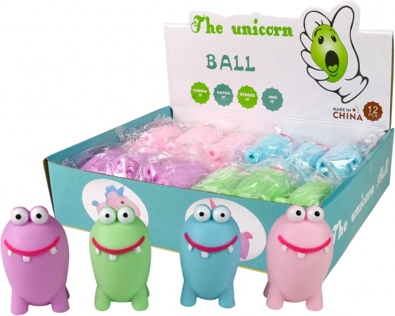 Antistressbold monster med lys