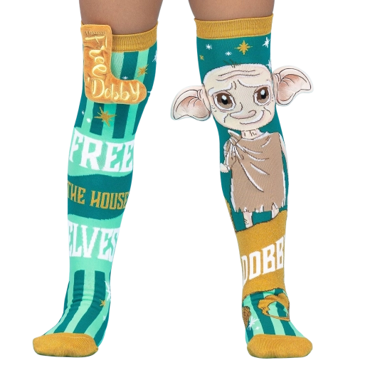 Skøre knæstrømper Harry Potter Dobby