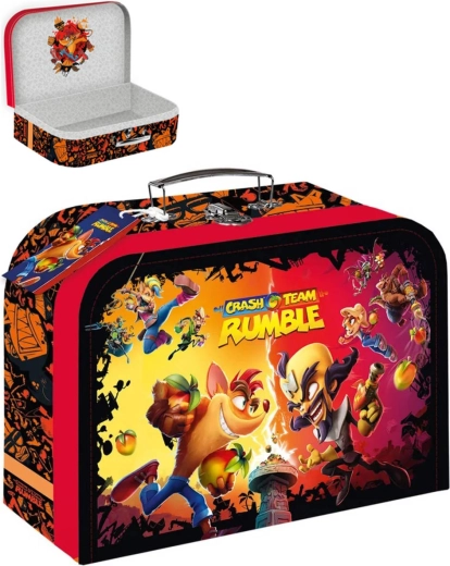 Børneskoletaskekuffert Crash Team Rumble 35 × 25 cm - 1 stk.