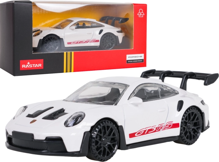 Metalmodel Porsche 911 GT3 RS RASTAR i skala 1:43, rød
